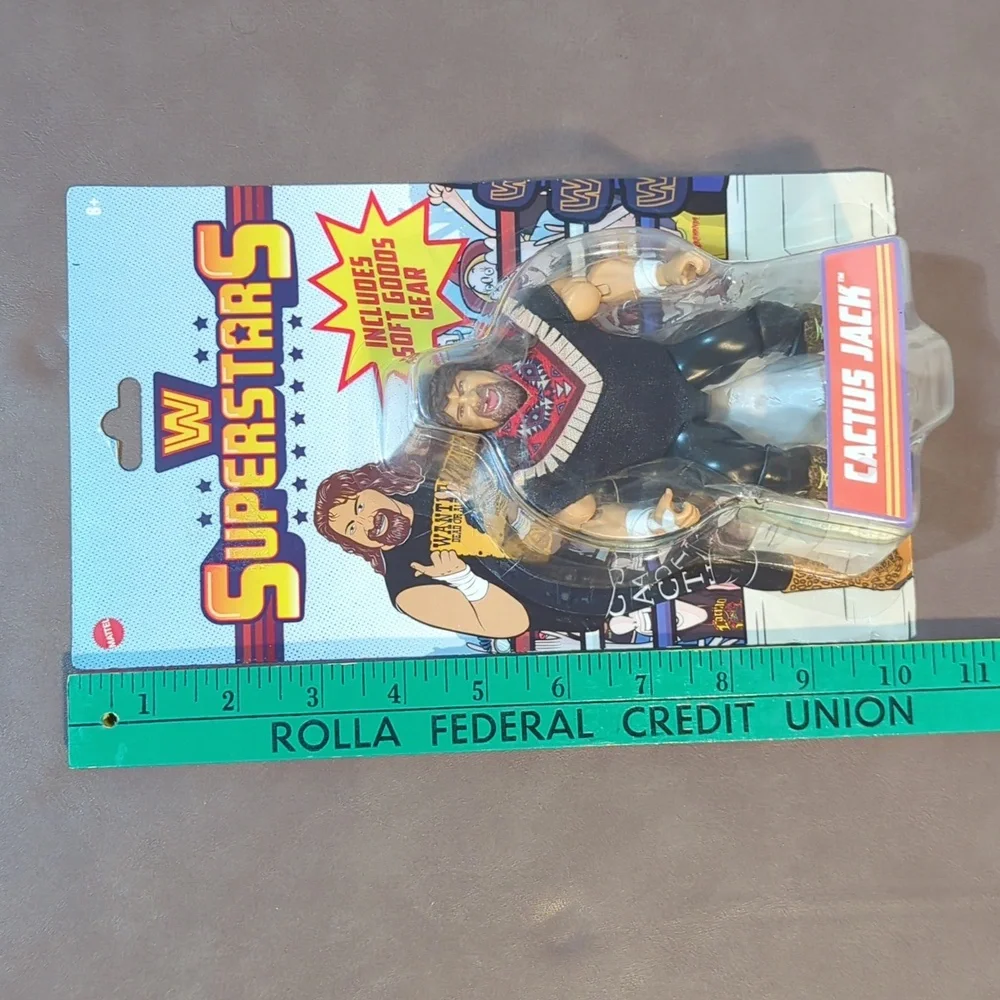 2024 Mattel WWE Superstars Cactus Jack Series 12 Pro Wrestling Figure Accessory